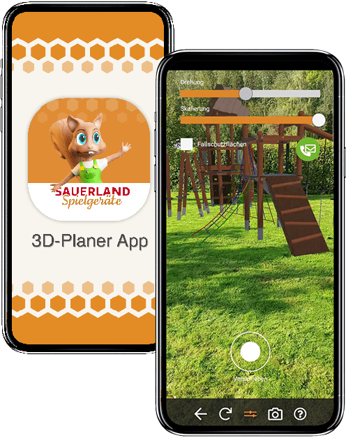 MIT DER 3D-PLANER APP VON SAUERLAND SPIELGERÄTE, SPIELGERÄTE LIVE ERLEBEN!